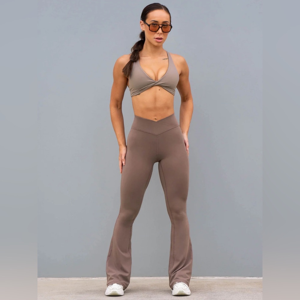 Ryderwear NKD Crossover Flared Leggings